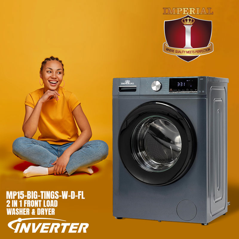 IMPERIAL - NEW -- 2 IN ONE -- FRONT LOAD WASHER & DRYER