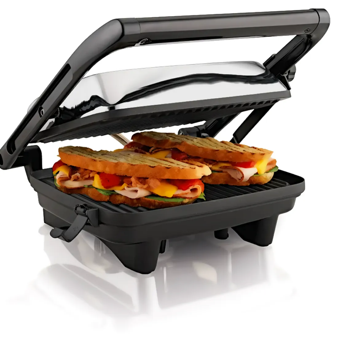 HAMILTON BEACH -- 10 X 8 -- SANDWITCH & PANINI MAKER GOOD