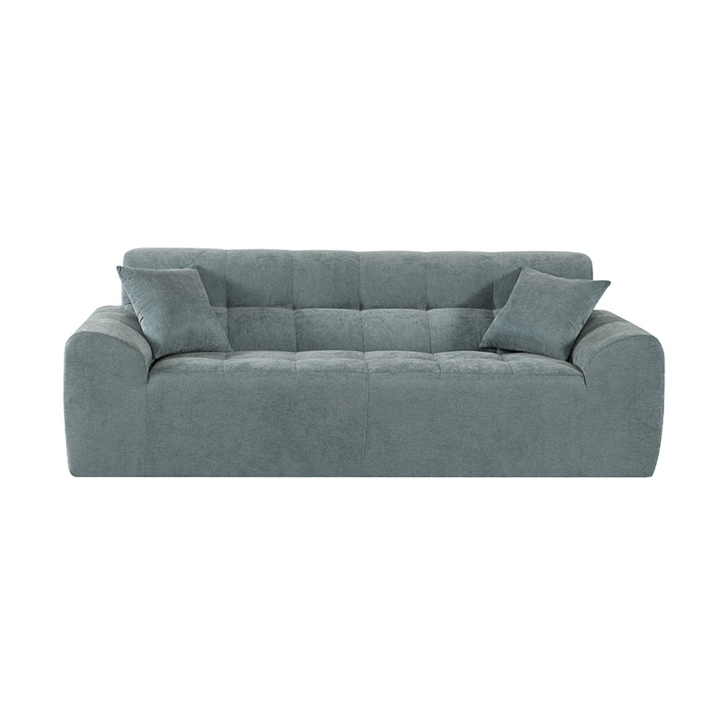 IMPERIAL EMPRESS -- BLUE CLR -- 3 SEATER POCKET SPRINGG FOAM SOFA