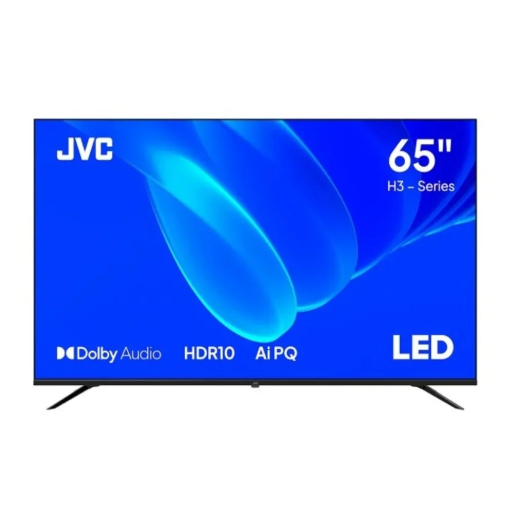 JVC 65" google tv -- BILLUTOOTH & VOICE ACTIVATED & NETFLIX