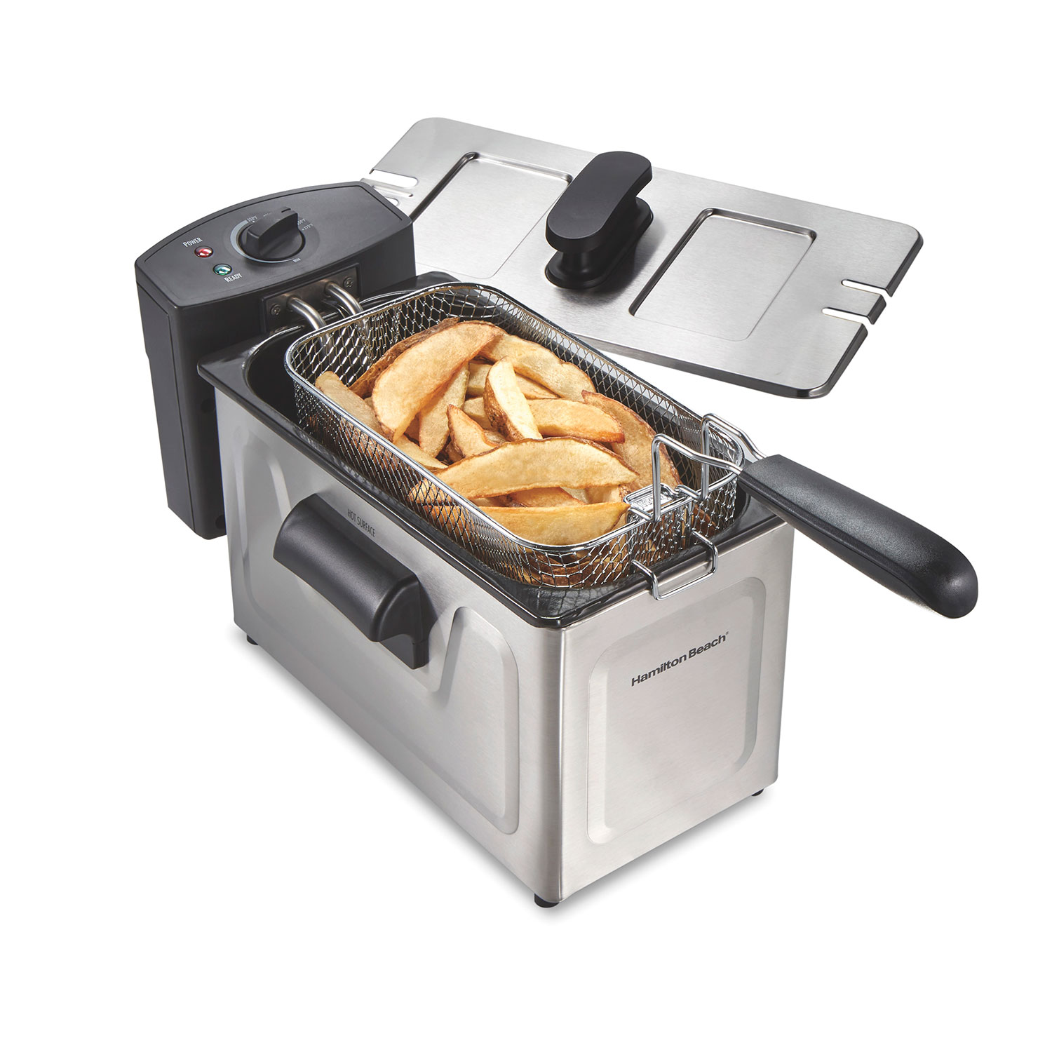 HAMILTON BEACH DEEP FRYER 12 CUP -- DISHWASHER SAFE (2)
