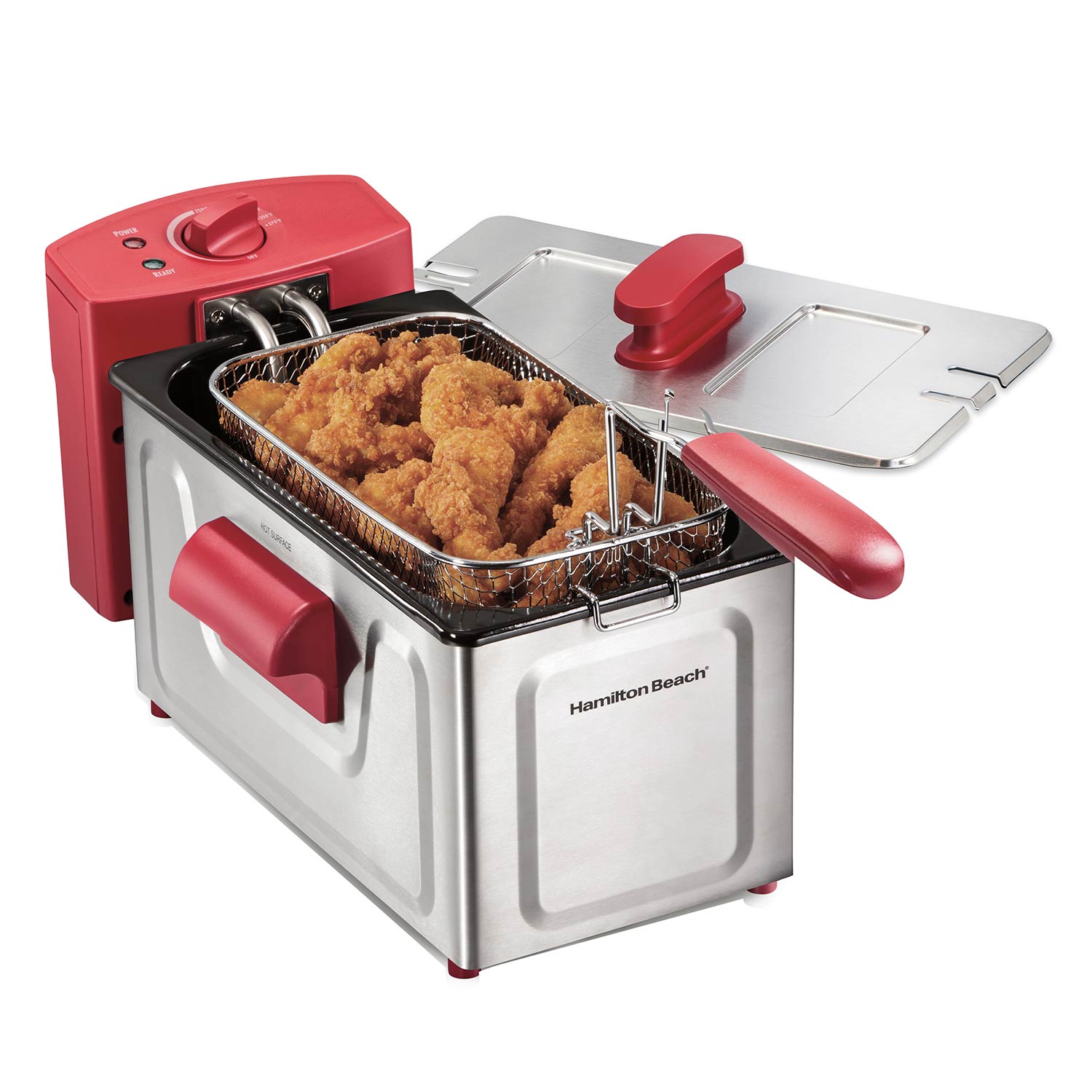 HAMILTON BEACH DEEP FRYER 8 CUP -- DISHWASHER SAFE (2)