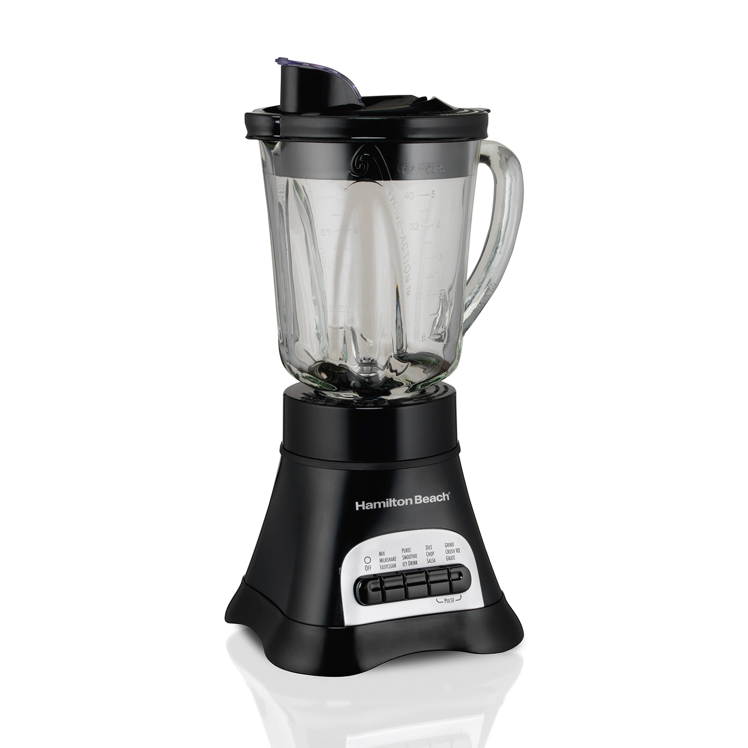 HAMILTON BEACH BLENDER -- GLASS BODY -- POWER ELITE MODEL