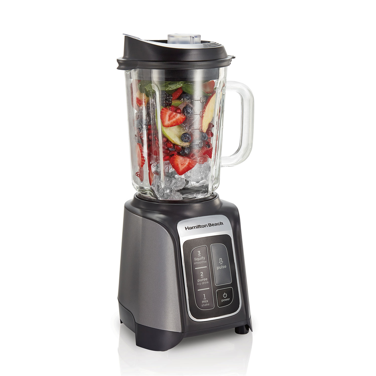 HAMILTON BEACH BLENDER PROFSSIONAL PERFORMANCE SERIES -- FOR COMMERCIAL STANDARDS - TOP GLASS