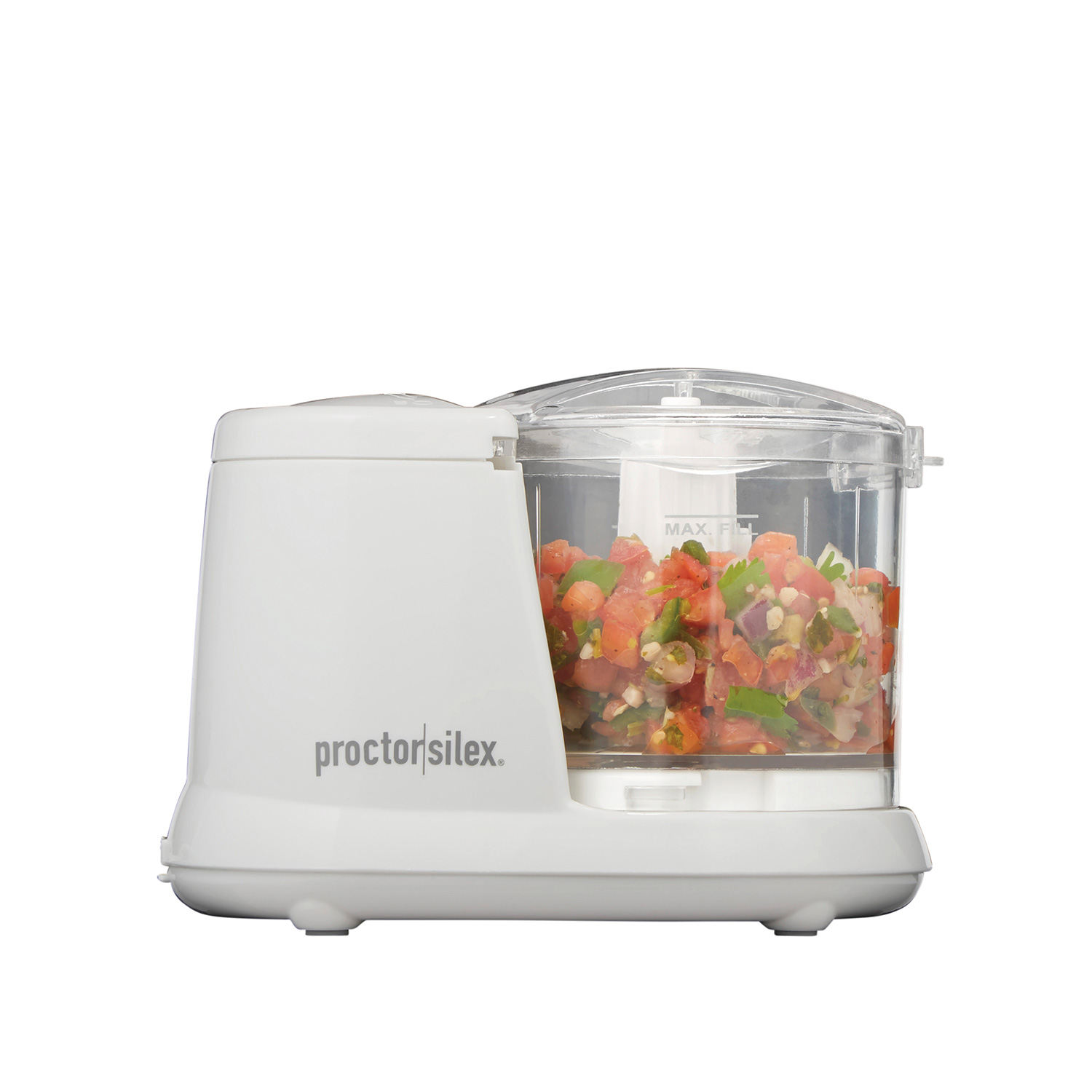 PROCTOR SILEX MINI FOOD CHOPPER -- 1.5 CUP STEEL BLADES / PUREE CHOP