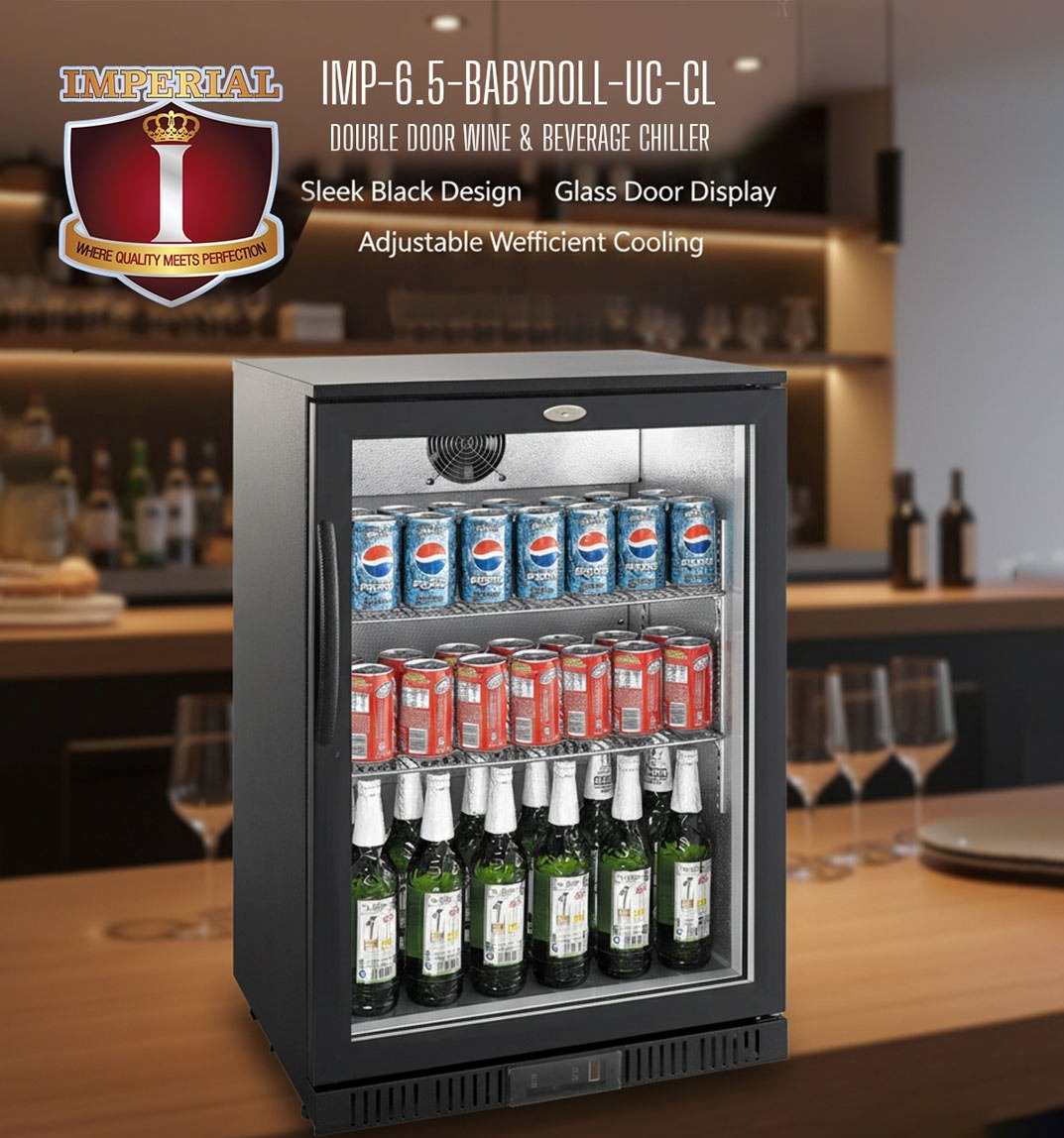 IMPERIAL BABY DOLL -- UNDER COUNTER DRINKS COOLER -- RICHNESS LOADED