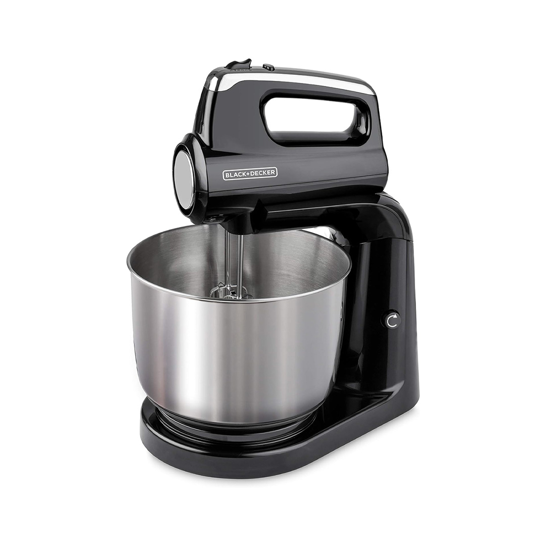 BLACK & DECKER STANDING MIXER--GRANDMAAS CHOICE--STEEL BOWL (2)