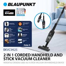 BLAUPUNK VACCUM CLEANER -- 2 IN ONE -- HANDHELD POARTABLE