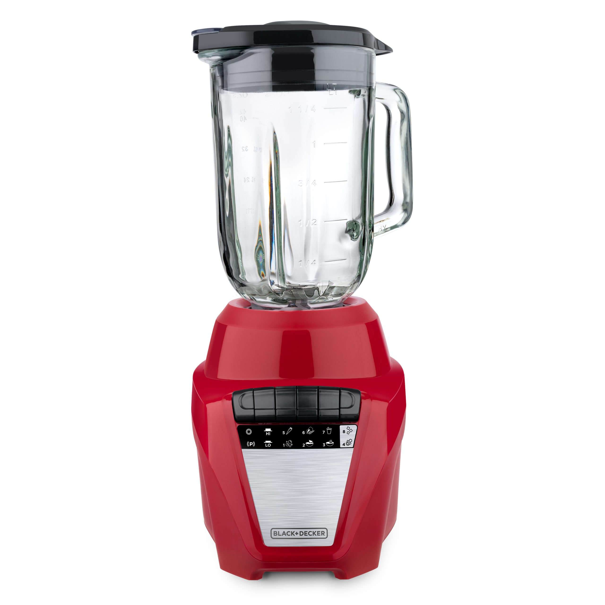BLACK & DECKER -- 8 SPEED GLASS JAR -- DURAMAX METAL -- BLENDER (2)