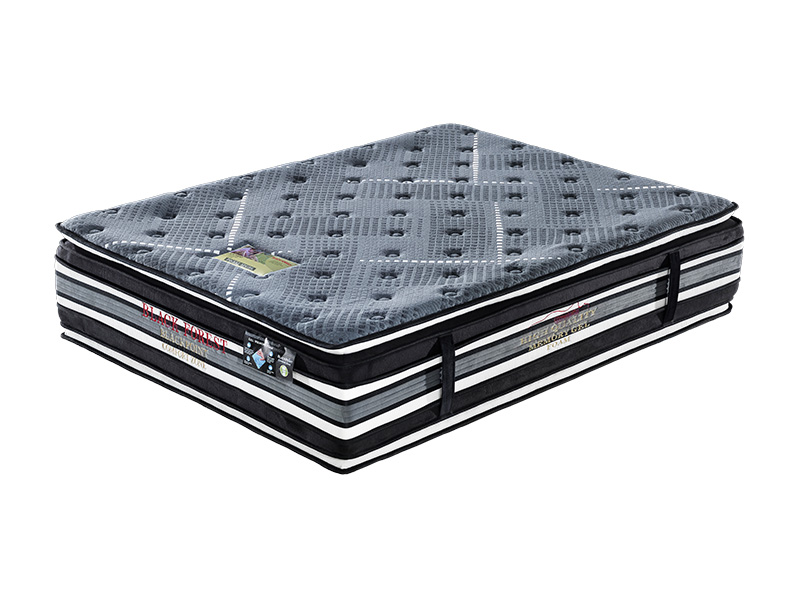 BLACKPOINT - KING - BLACKFOREST - 2 SIDE MEMORY GEL NEW 2026 MORE PADDING & MORE SPRINGS AND MONEY POCKET RICH