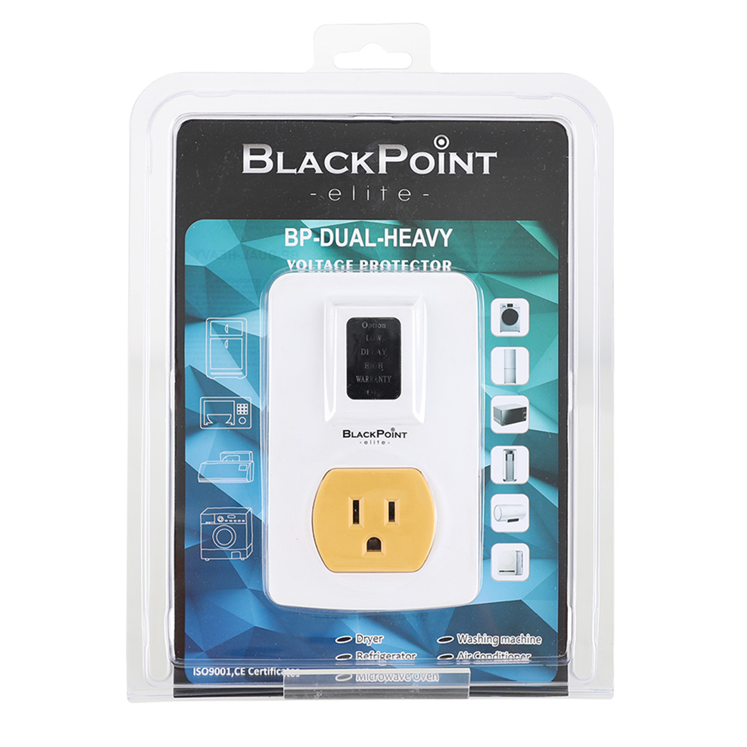 BLACKPOINT SURGE -- DUAL--FRIDGE & TV--HEAVY DUTY MORE AMPS