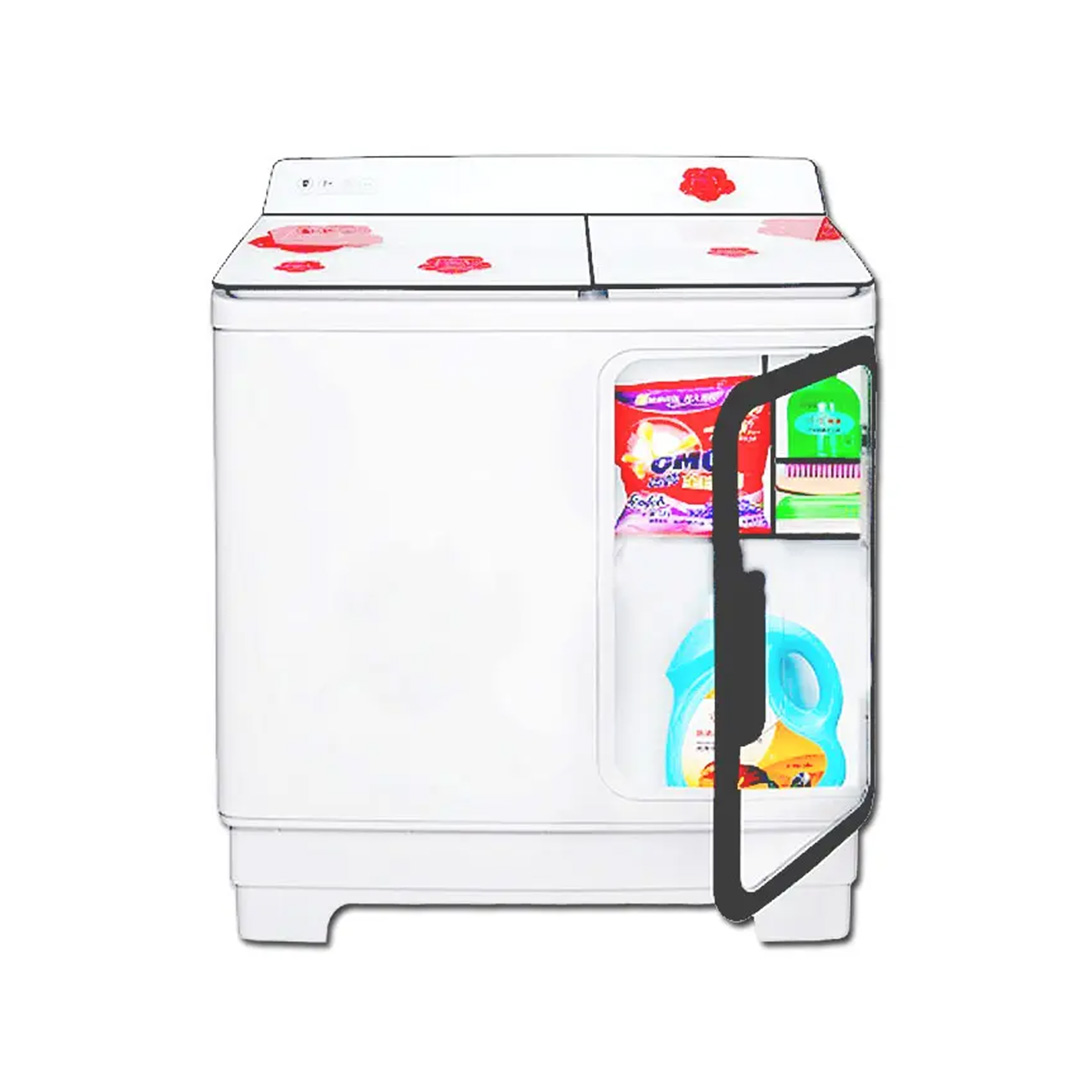 BLACKPOINT TWIN TUB -- STEEL DRUM & STORAGE CABINET-- RED CHERRY