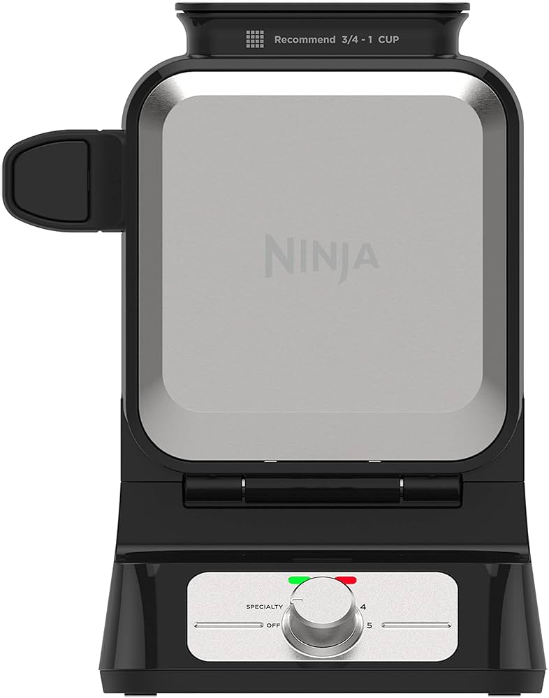 NUTRI NINJA WAFFLE MAKER -- 1000 WATTS -- STAINLESS STEEL -- BEST