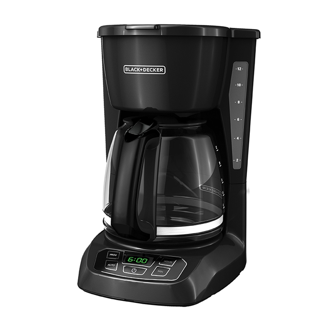 BLACK & DECKER COFFEE MAKER -- 12 CUP / QUICK TOUCH / DIGITAL