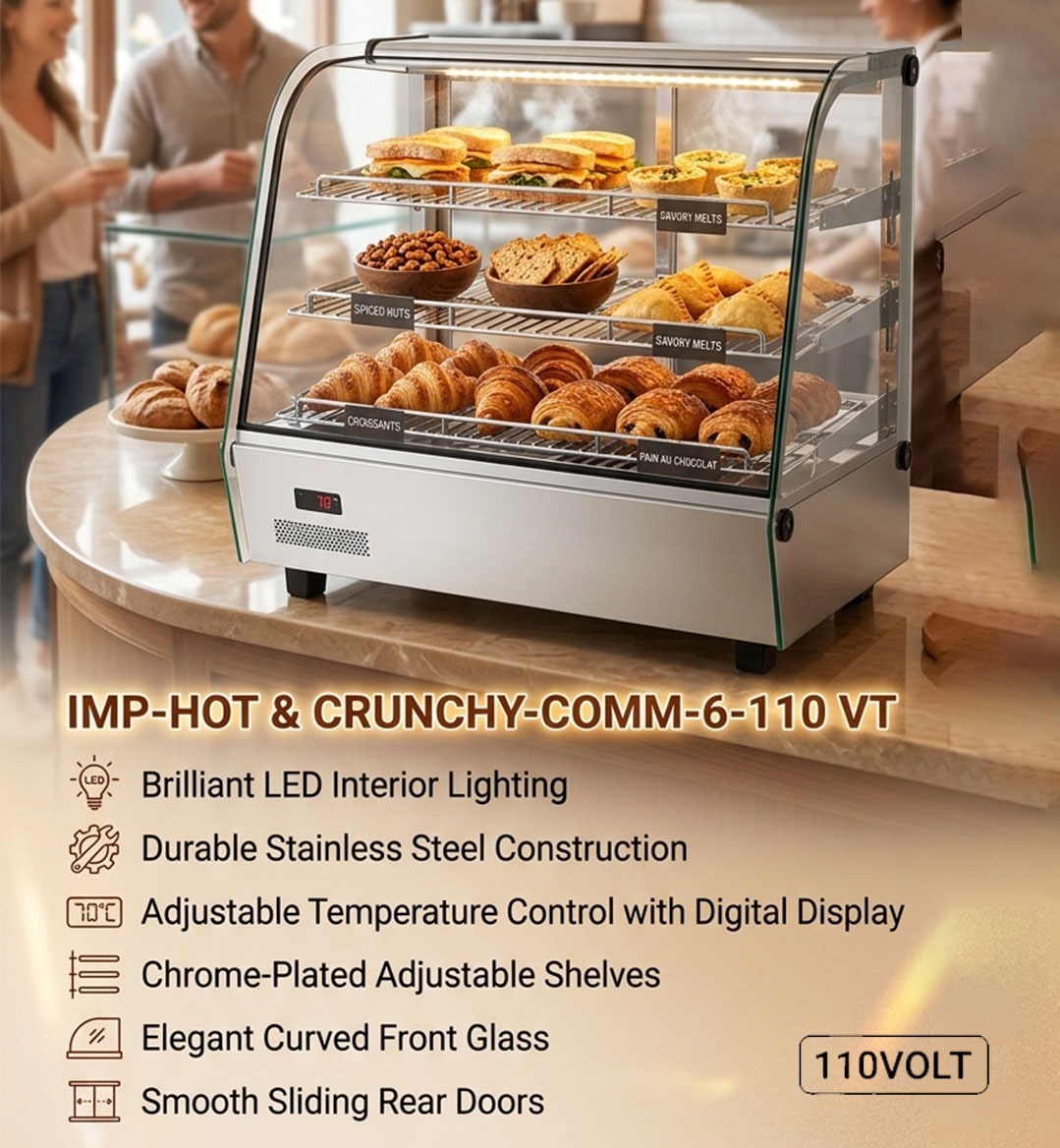 IMPERIAL HOT & CRUNCHY HEAT MACHINE -- BEST WARMER IN NORTH AMERICA -- 110 VT COMMERCIAL