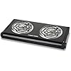 BLACK AND DECKER 2 BURNER HOT PLATE 1500 WATTS -- GOOD (2)