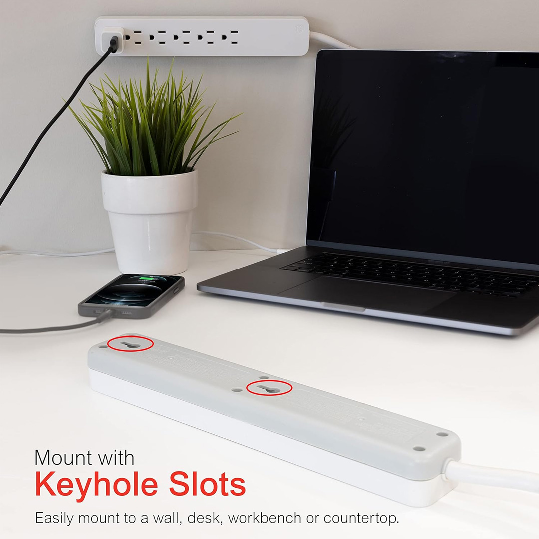 GENERAL ELECTRIC 6 OUTLET SURGE PROTECTOR