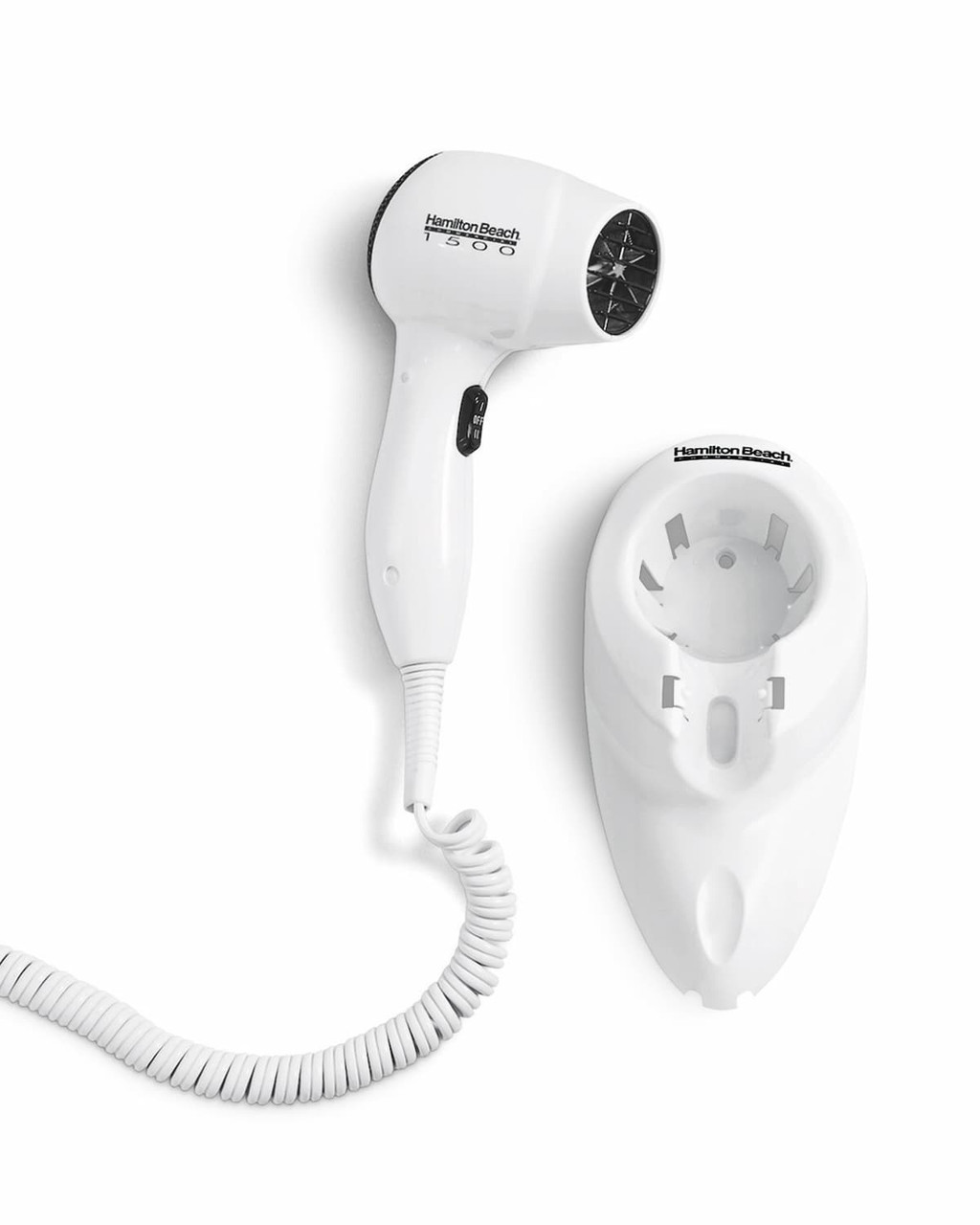 HAMILTON BEACH -- WALLMOUNTED HAIR DRYER -- BEST FOR HOTELS