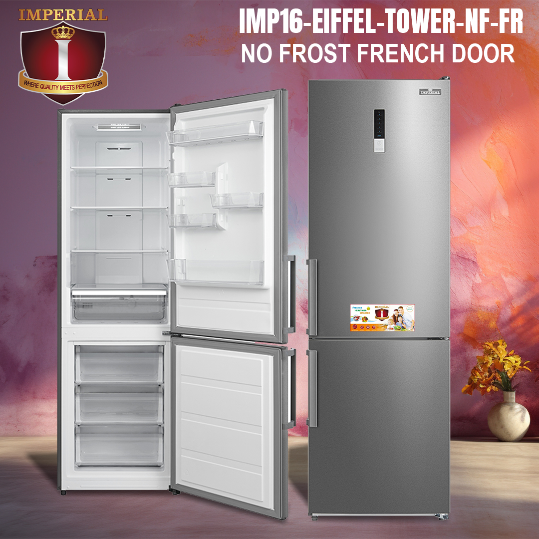 IMPERIAL EIFFEL TOWER  SMART FRENCH DOOR -- NO FROST -- STEEL