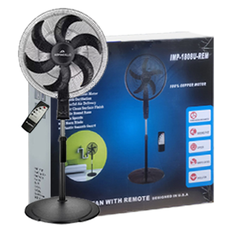 IMPERIAL 18" FAT REMOTE FAN -- 100% COPPER MOTOR & 50HZ WITH NIGHTLIGHT ULTRA QUIET POWERFUL