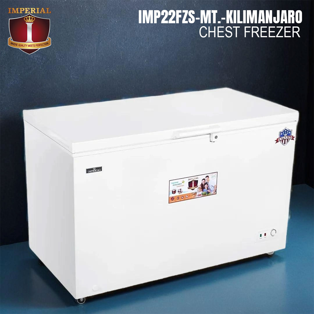 IMPERIAL FREEZER -- SOLID THICK DOOR -- METAL -- KILIMANJARO