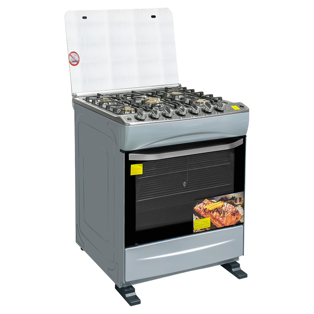 IMPERIAL STAR STOVE --- MIDDLE SUPER POWER BURNER + ROTISSERIE OVEN ALSO -- BERY BERY HEAVY DUTY 5 BUR 31" -- LUXUARY ULTRA THICK GRILL