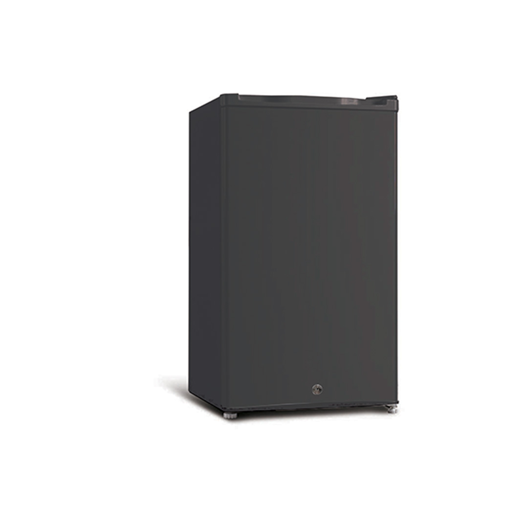IMPERIAL HOTEL FRIDGE -- POPSI -- LOCK & KEY -- FROST -- BLACK
