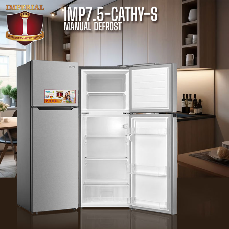 IMPERIAL FRIDGE -- FROST -- SILVER -- CATHY - SHOULDER HEIGHT