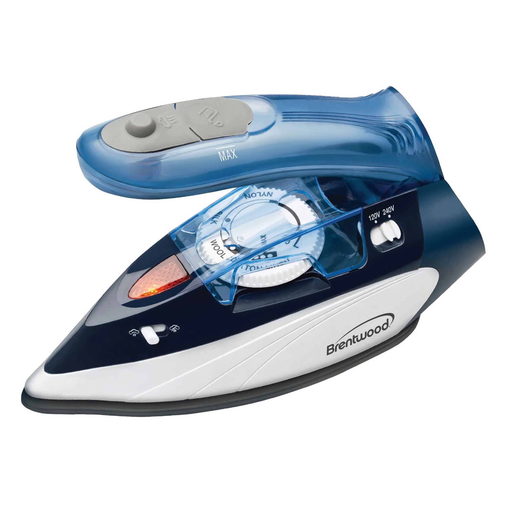 BRENTWOOD TRAVEL STEAM IRON -- GOOD QUALITY - NECESSITY