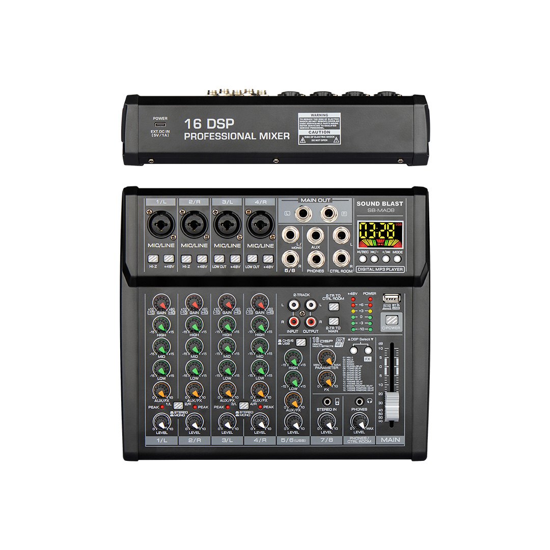 SOUND BLAST MIXER --- PROFESSIONAL -- SERIES (10)