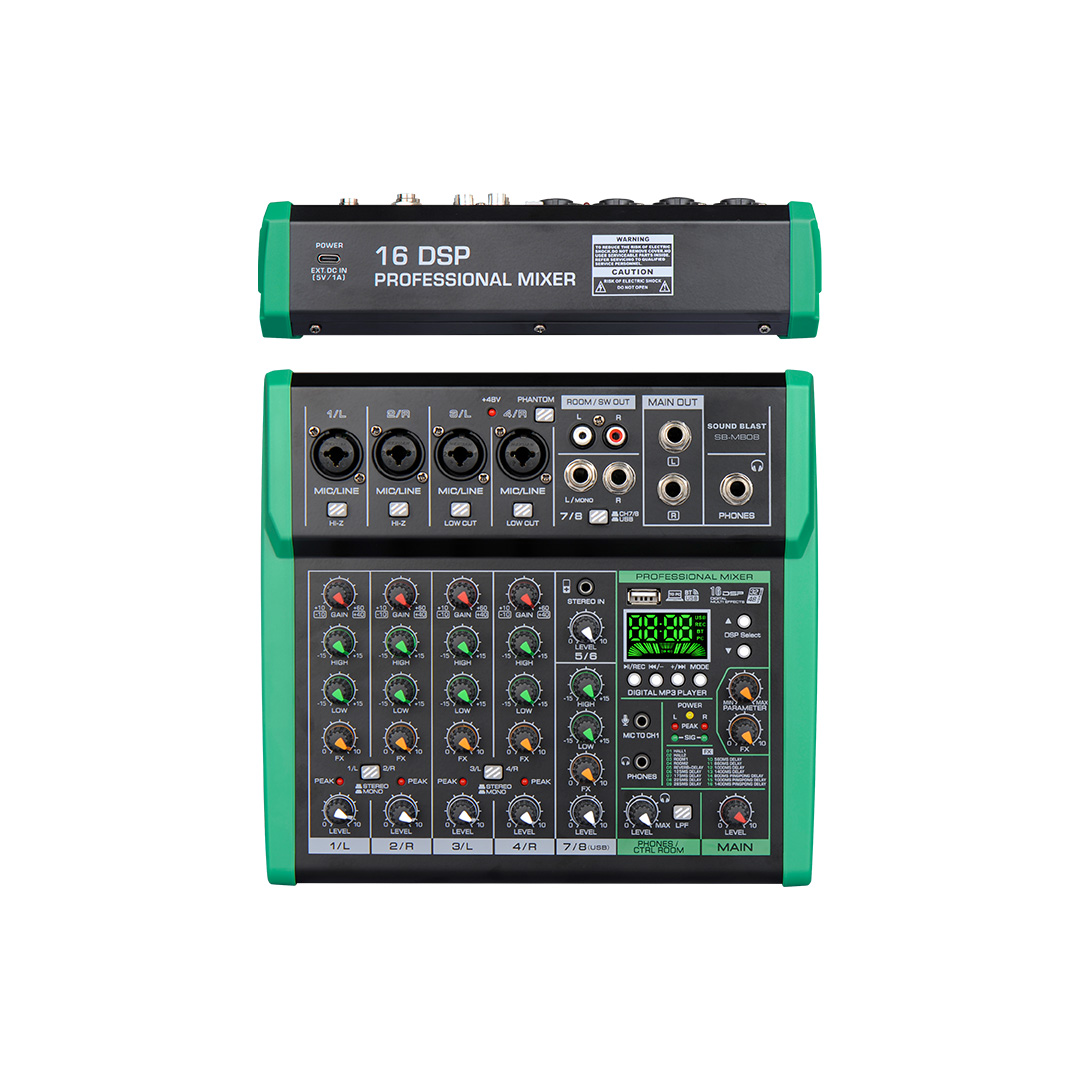 SOUND BLAST MIXER --- PROFESSIONAL -- SERIES (10)