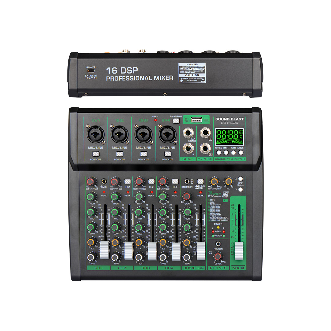 SOUND BLAST MIXER --- PROFESSIONAL -- SERIES (10)