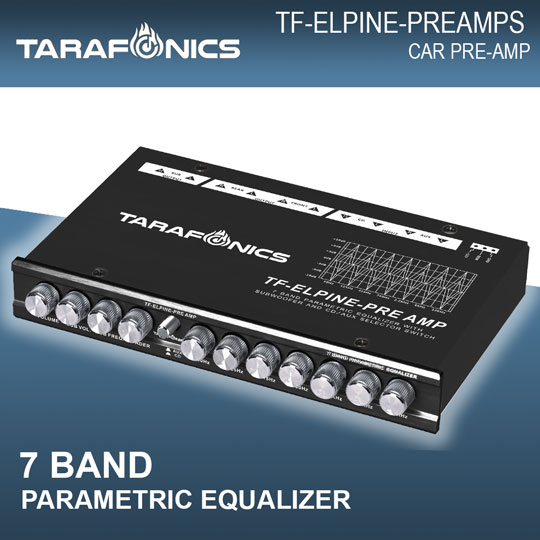 TARAFONICS ELPINE CAR PREAMPS -- INSTALLERS BEST FRIEND (20)