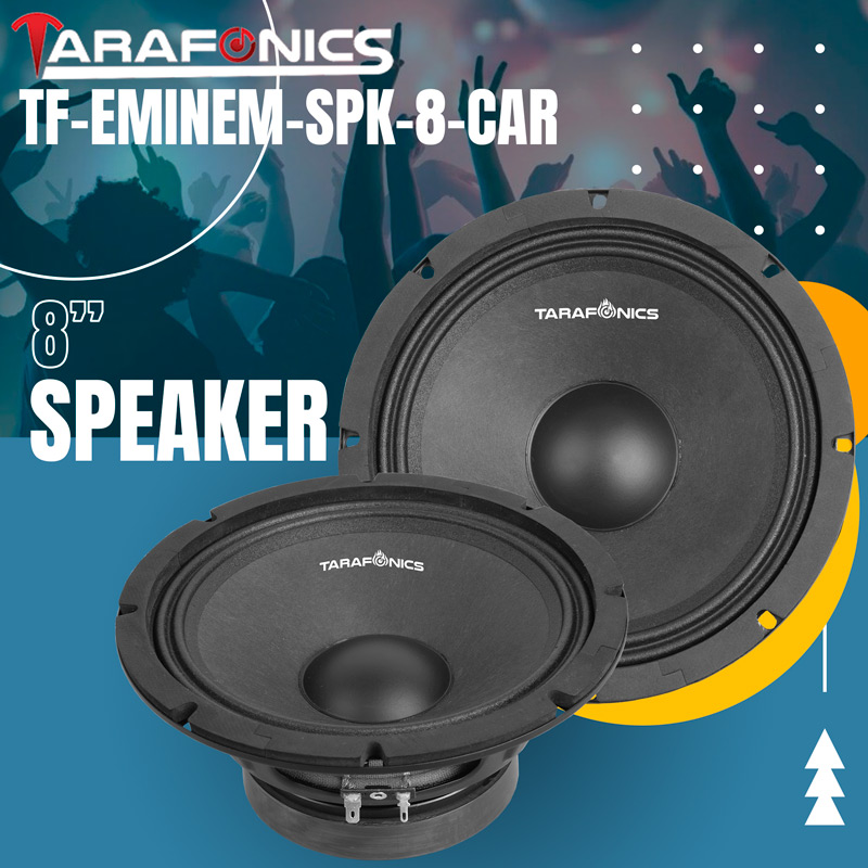 TARAFONICS 8" SPEAKER -- EMINEM SERIES (8)