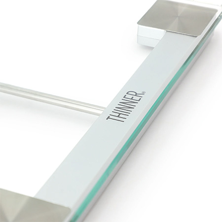 CONAIR WEIGHT SCALE DIGITAL GLASS -- WATCH YOUR HEALTH