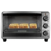 BLACK & DECKER TOASTER OVEN -- 6 SLICE / 9 INCH PIZZA / BAKE BOIL TOAST WARMER -- HIGH END -- TOP A TOP
