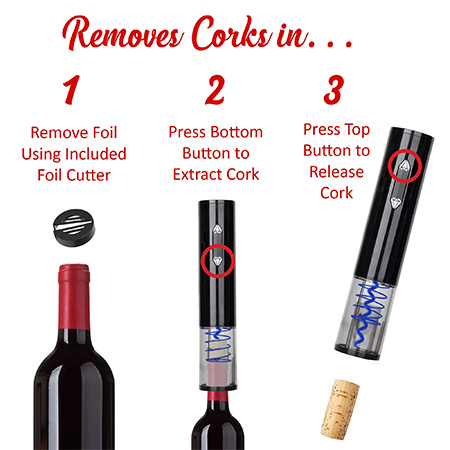 BRENTWOOD WINE OPNER -- MUST FOR WINE LOVERS