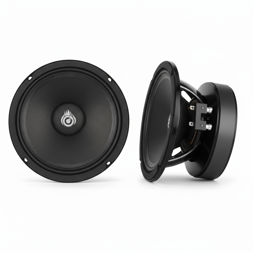 TARAFONICS -- 8 " SPEAKER FOR CAR -- AFTERSHOCK -- Worlds Best Car Speaker (8)