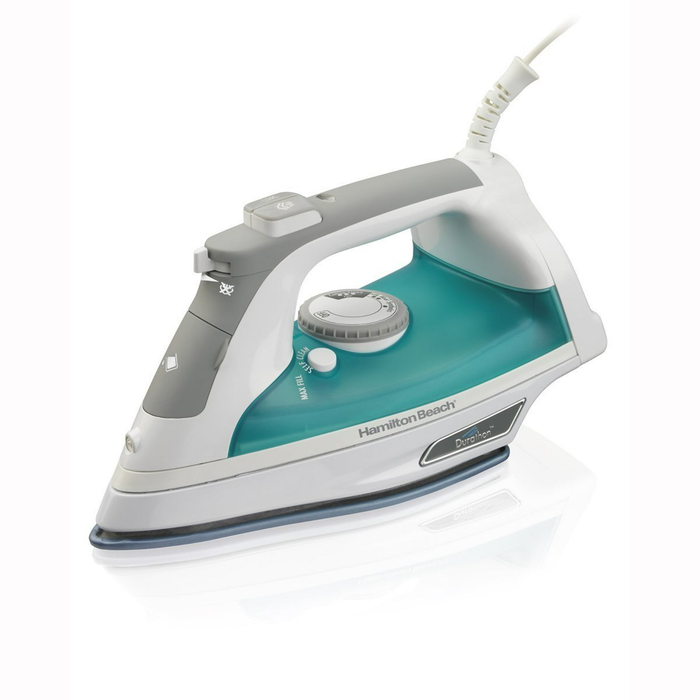 HAMILTON BEACH IRON DURATHON -- NON STICK STEAM -- EXTRA LONG 10 FEET CHORD (4)